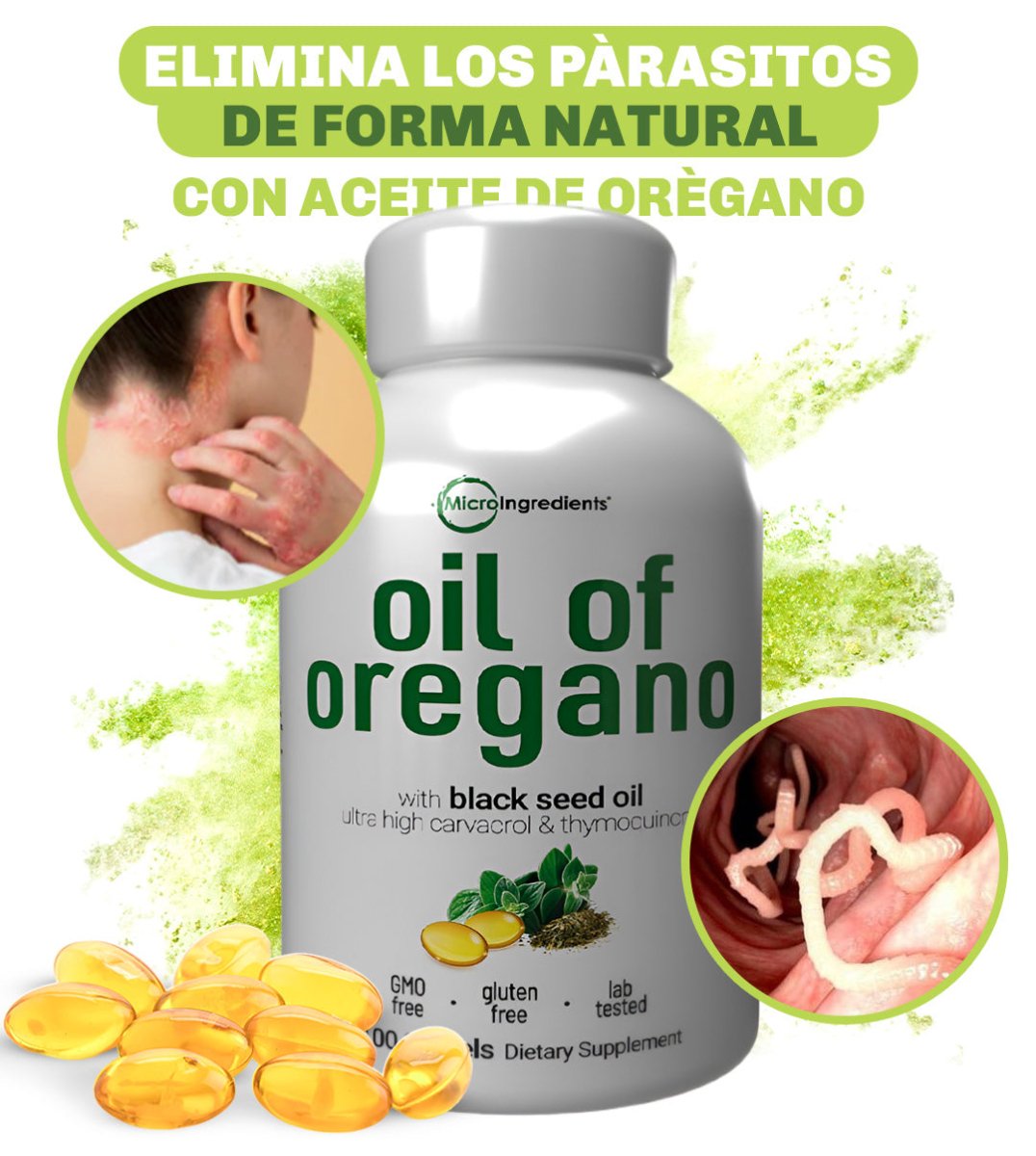 🌿 Aceite de Orégano Puro | Cuida tu Cuerpo Desde Hoy 💚